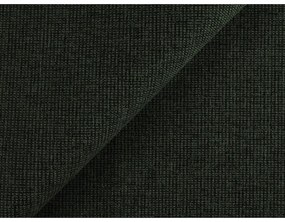 Sötétzöld kinyitható sarokkanapé (jobb oldali-heverő résszel) Hale – Makamii