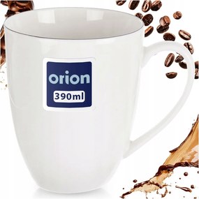 Porcelán bögre fehér kávés italokhoz gyógynövény teák 390 ml