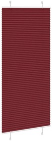 pliszírozott redőny Bordeaux piros 95x200 cm Szövetszélesség