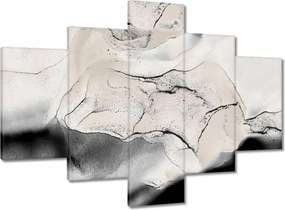 Festmények 100x70 Tompított absztrakt