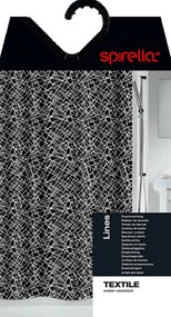 Zuhanyfüggöny 180x200 cm Lines – Spirella