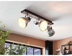 Eglo 49652 - Spotlámpa BARNSTAPLE 3xE27/40W/230V