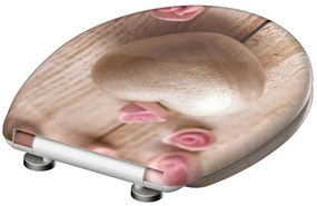 SCHÜTTE ROMANTIC duroplast WC-ülőke lágyan záródó gyorskioldással