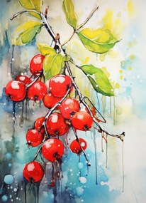 Poszter 20,5x28,4cm Véres gyümölcsök szimfóniája