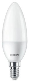 Philips B38 E14 LED gyertya fényforrás, 7W=60W, 6500K, 806 lm, 220-240V