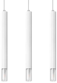 Sollux SL.0959 - Csillár zsinóron VIZIER 3xG9/40W/230V fehér