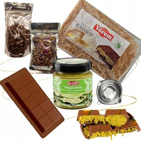 Házi készítésű formakrém Csokoládé és tejcsokoládé 6 db-os szett