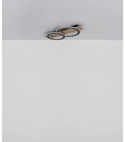 Globo 48038-40 - LED Mennyezeti lámpa JAYDEN LED/40W/230V barna
