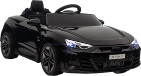 HOMCOM Gyerek Elektromos Autó, Távvezérléses Autó, AUDI RS e-tron GT Gyerek Jármű Biztonsági Övvel, Csengettyűvel, Zenével és Fényszórókkal, maximum 5
