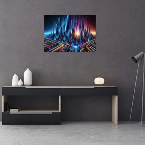Kép - A jövő városa (70x50 cm)