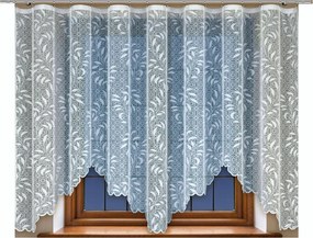 Mg Függöny 25060 jacquard hullám M-ka 300x150 szalaggal lengyel