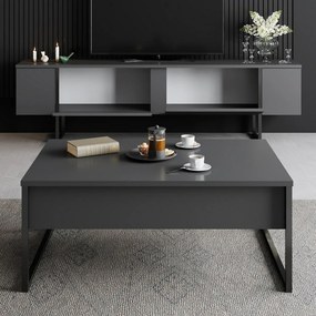 Luxe Anthracite and Black TV-állvány