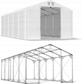 Garázs sátor 4x10m [3,5m] Kereskedelmi Das 580 Pp