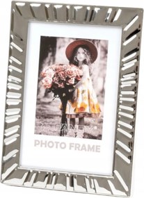 Képkeret egy képhez 10x15 tömör fém ezüst