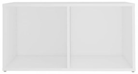 2 db fehér szerelt fa TV-szekrény 72 x 35 x 36,5 cm