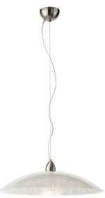 Redo 05-891 - Csillár zsinóron GRAF 1xE27/42W/230V átm. 40 cm fehér