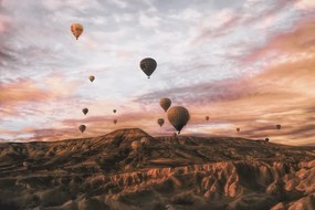 Művészeti fotózás Cappodocia Hot Air Balloon, Ayse Yorgancilar, (40 x 26.7 cm)