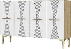Slim 120 - Sapphire Oak, White