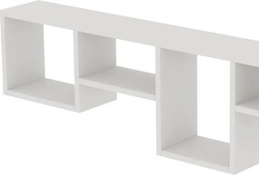 Amanos fali polc, fehér, 120 cm