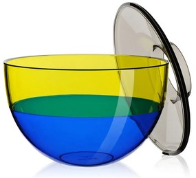 Kartell Shibuya váza, többszínű szín: Füstös, sárga, kék