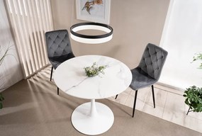 Espero asztal kerek 90cm fehér