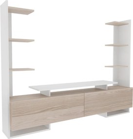 Ava - White, Oak