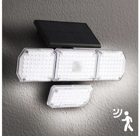 Brilagi Brilagi WALLIE LED/5W/5,5V IP65 napelemes fali lámpa érzékelővel BG0723