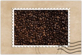 Poszter 60x40 Pörkölt kávébab