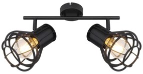 Globo 15388-2 - Spotlámpa CLASTRA 2xE27/40W/230V