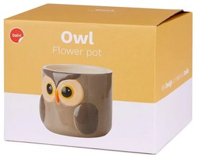 Kerámia virágcserép ø 13,5 cm Owl – Balvi