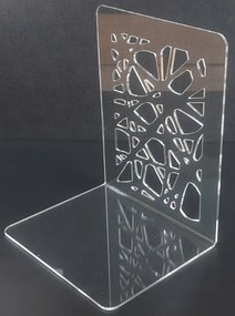 2X Könyvtámasz Plexi Állvány, Átlátszó