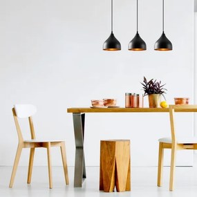 Csillár zsinóron TATTOO 3xE27/40W/230V