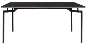 Fekete étkezőasztal 90x160 cm Alto – Støraa