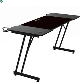 NERO karbon gamer asztal 120 × 60 cm