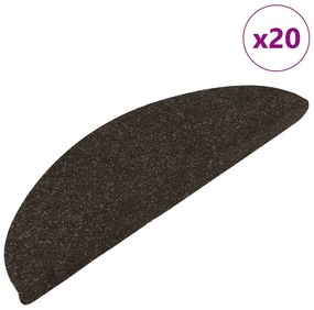 20 db antracitszürke öntapadó lépcsőszőnyeg 56 x 17 x 3 cm