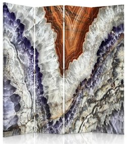 Gario Paraván Ásványi anyag szerkezete Méret: 145 x 170 cm, Kivitelezés: Klasszikus paraván