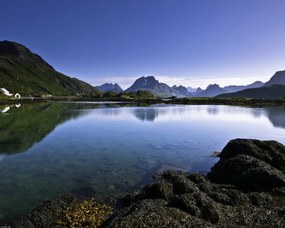 Poszter 50x40cm Hegyvidék, Assaf Frank