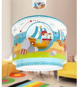 Dalber 60652 - Gyerek csillár KALÓZ ISLAND 1xE27/15W/230V