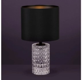 Eglo 39979 - Asztali lámpa SAPUARA 1xE27/40W/230V fekete