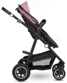 Lionelo - Kombinált, 2 az 1-ben babakocsi AMBER Pink Rose