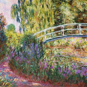 Reprodukció Pond with Water Lilies (1900), Claude Monet