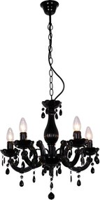 ZUMA LINE RLD94016-5B MAGNOLIA Klasszikus Csillár Fekete E14 IP20