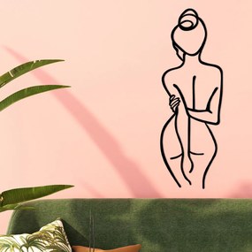 Woman Body fém faldekoráció