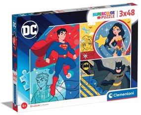 Gyermek puzzle - DC comics - 3x48 db
