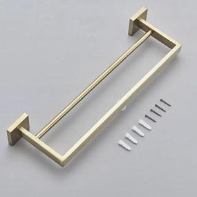 Fürdőszoba fogas GOLD Brush ERLO 02