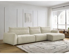 Bézs sarokkanapé Aden – Bobochic Paris