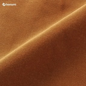 Madison barna bársony fotel - Dutchbone