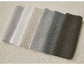 Bézs buklé sarokkanapé (bal oldali-heverő résszel) Leonore – Bobochic Paris