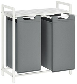 REX mosókosár fehér/szürke