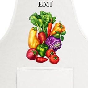 EMI Farmy konyhai kötény, Fehér